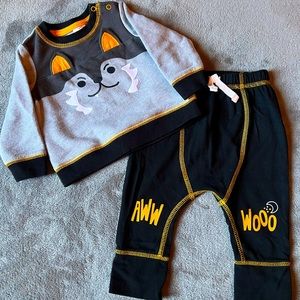 Cat & Jack Werewolf Baby Set, 3-6 months